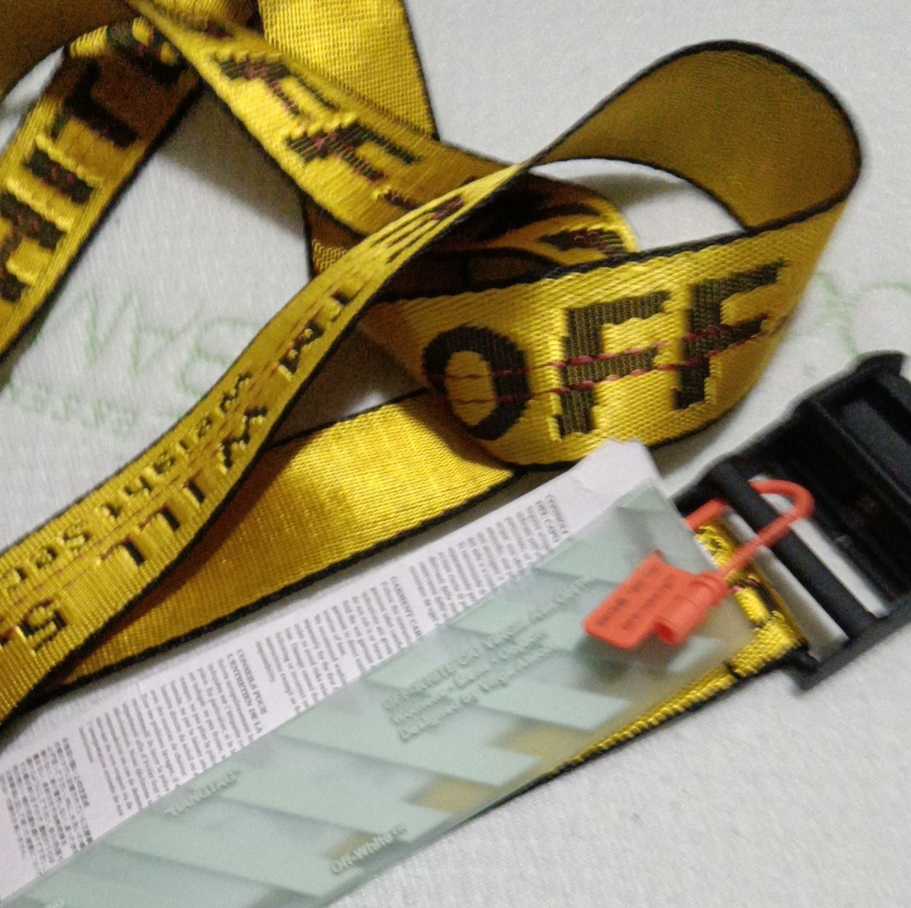 2 off white belts